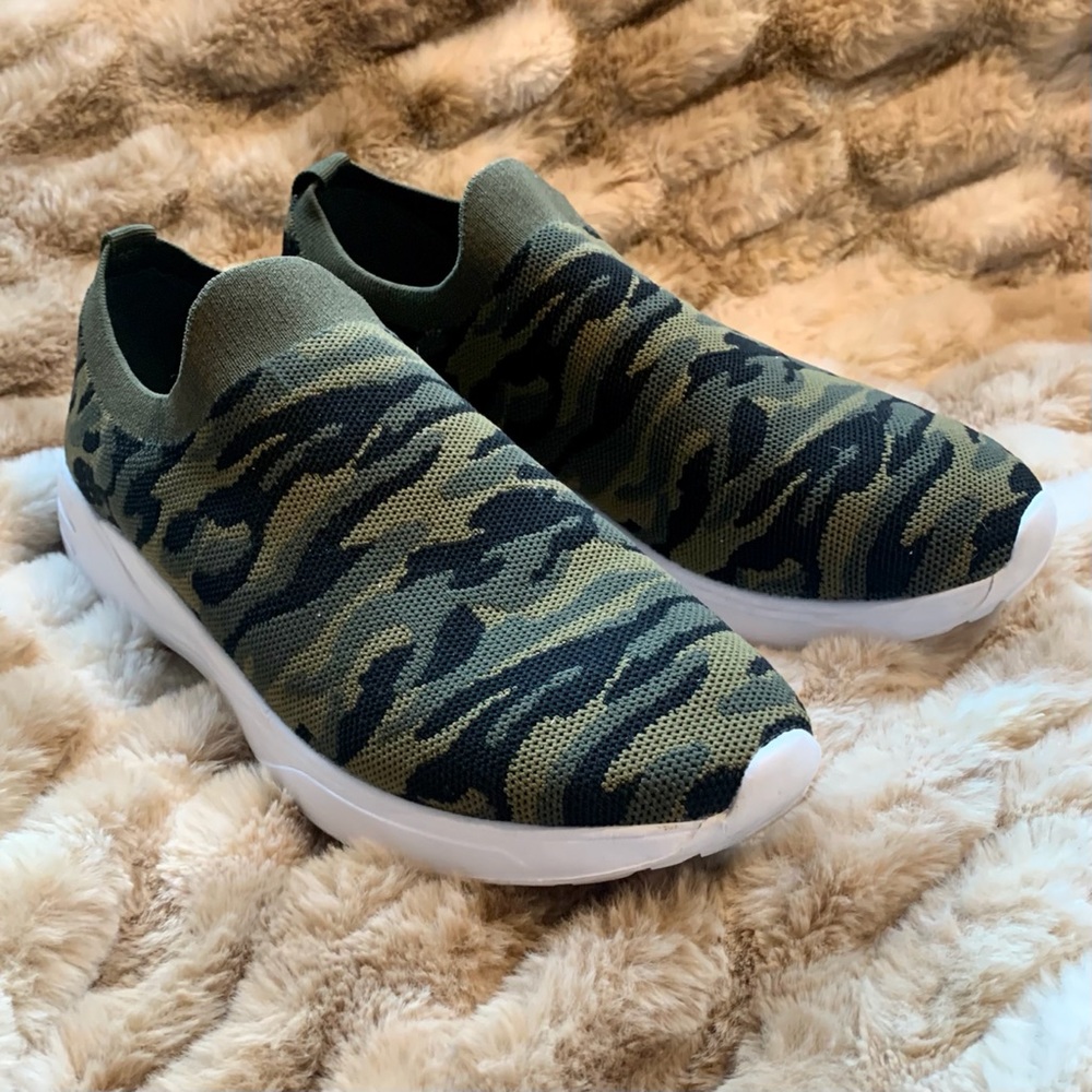 Steve Madden Camo Slip-On Sneakers